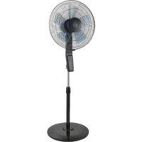 SWAN Activair Silence SFA23010N 16" Pedestal Fan - Black, Black