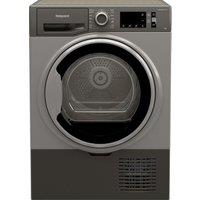 HOTPOINT H3 D91GS UK 9 kg Condenser Tumble Dryer - Graphite, Silver/Grey