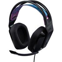 LOGITECH G335 Gaming Headset - Black, Black