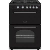 RANGEMASTER Classic CLA60NGFBL/C 60 cm Gas Cooker - Black & Chrome, Black