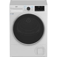 BEKO Pro IronFinish B5T4823IW 8 kg Heat Pump Tumble Dryer - White, White