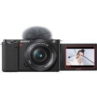 SONY ZV-E10L Mirrorless Vlogging Camera with E PZ 16-50 mm f/3.5-5.6 OSS Lens, Black