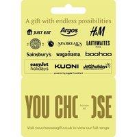 YOU CHOOSE Gift Card - £15
