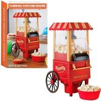 GLOBAL GIZMOS 50300 Popcorn Maker - Red