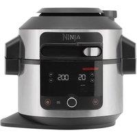 NINJA Foodi 11-in-1 SmartLid OL550UK Multicooker & Air Fryer - Stainless Steel & Black, Stainless Steel