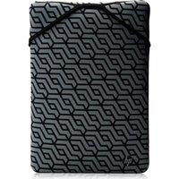 HP 14 Geo Laptop Sleeve - Black, Black,Patterned