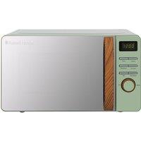 RUSSELL HOBBS Scandi RHMD714MG-N Compact Solo Microwave - Green, Green