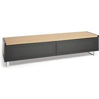AVF Panorama PM160LOGO 1600 mm TV Stand ? Light Oak & Grey Oak, Black,Brown