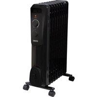 ZANUSSI ZOFR5004B Portable Oil-Filled Radiator - Black, Black