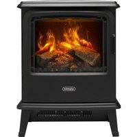 DIMPLEX Bayport Optimyst BYP20 Electric Stove Fire - Matt Black, Black