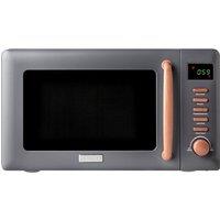 HADEN Dorchester 201324 Solo Microwave - Pebble Grey, Silver/Grey