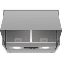 NEFF N30 D64MAC1X0B Integrated Cooker Hood - Silver, Silver/Grey