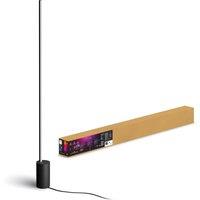 PHILIPS HUE Signe Gradient White & Colour Ambiance Smart LED Floor Lamp - Black, Black