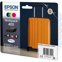 EPSON Suitcase 405 Cyan, Magenta, Yellow & Black Ink Cartridges - Multipack, Black,Yellow,Cyan,M