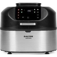 SALTER Aero Grill Pro EK4549 6L Air Fryer - Steel & Black, Black,Silver/Grey