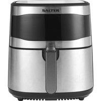 SALTER Go Healthy XXL EK4628 8L Air Fryer - Steel & Black, Black,Silver/Grey