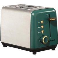 DAEWOO Emerald SDA2287 2-Slice Toaster - Green & Silver