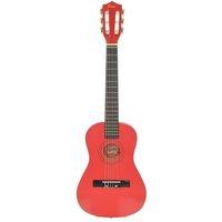 ENCORE ENC12ROFT Acoustic Guitar - Metallic Red, Red