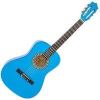 ENCORE ENC34BLOFT Acoustic Guitar Bundle - Blue, Blue