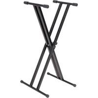 KINSMAN KS129 Electronic Keyboard Stand - Black, Black