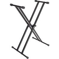 KINSMAN Standard KSS07 Electronic Keyboard Stand - Black, Black