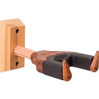 KINSMAN KWH5 Auto Lock Ukulele Hanger - Black & Brown, Black,Brown