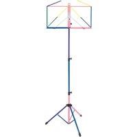 KINSMAN Deluxe OPS55M Music Stand - Multicoloured, Patterned,Yellow,Pink,Blue