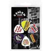 THE CAVERN CLUB CVP66 Cavern Guitar Pics - Set of 6, Patterned