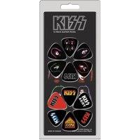 PERRIS Kiss Guitar Pick Variety Pack - Set of 12, Patterned