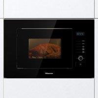 HISENSE HB20MOBX5UK Built-in Solo Microwave - Black, Black