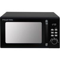 RUSSELL HOBBS Stylevia RHM2026B Compact Solo Microwave - Black, Black