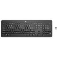 HP 230 Wireless Keyboard - Black, Black