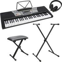 Axus AXP10 Electronic Keyboard Pack - Black, Black