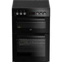 BEKO Pro KDCS663K 60 cm Electric Ceramic Cooker - Black, Black