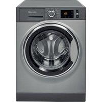 HOTPOINT ActiveCare NM11 846 GC A UK N 8 kg 1400 Spin Washing Machine - Graphite, Silver/Grey