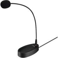LOGIK LDMIC23 Desktop Microphone - Black, Black