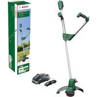 BOSCH UniversalGrassCut 18V-26 Cordless Grass Trimmer with 1 battery - Green