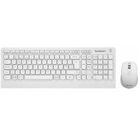 SANDSTROM SWLCS23 Wireless Keyboard & Mouse Set - White