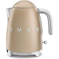 SMEG KLF03CHMUK Jug Kettle - Matt Champagne, Gold