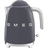 SMEG KLF03GRUK Jug Kettle - Slate Grey, Silver/Grey