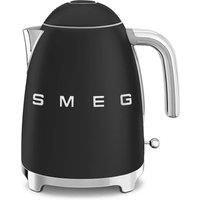 SMEG KLF03BLMUK Jug Kettle - Matt Black, Silver/Grey,Black