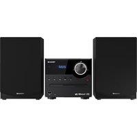 SHARP XL-B517DBK Bluetooth Micro Hi-Fi System - Black, Black