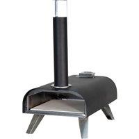 ZANUSSI ZPO1BPC Wood Pellet Pizza Oven - Black