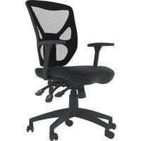 ALPHASON Hudson Mesh Tilting Operator Chair - Black