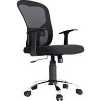 ALPHASON Tampa Mesh Tilting Operator Chair - Black