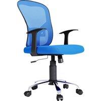 ALPHASON Tampa Mesh Tilting Operator Chair - Blue