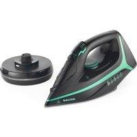 SALTER SAL0987 Cordless Steam Iron - Black & Green