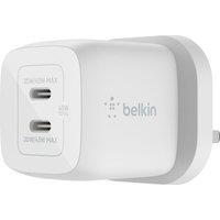 BELKIN WCH011myWH 45 W Dual USB Type-C Wall Charger, White