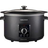 MORPHY RICHARDS Easy Time 461021 Slow Cooker - Black, Black