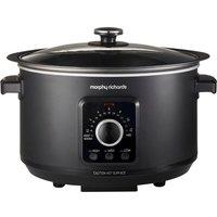 MORPHY RICHARDS Easy Time 460021 Slow Cooker - Black, Black